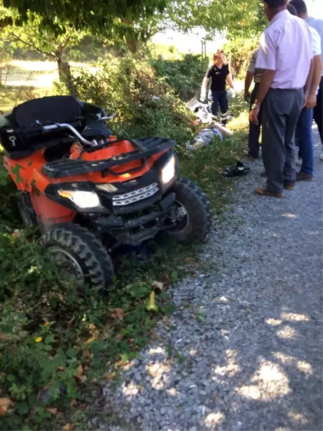 Türkeli'de ATV aracı devrildi: 1 yaralı
