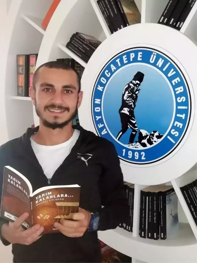 Üniversite öğrencisinin 'Yarım Kalanlara' isimli kitabı yayınlandı