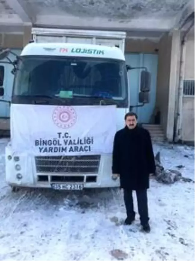 Bingöl'den, Elazığ'daki depremzedeler için 500 gıda kolisi gönderildi