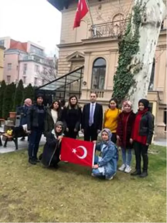 Harranlı öğrenciler Avusturya'da staj yapıyor