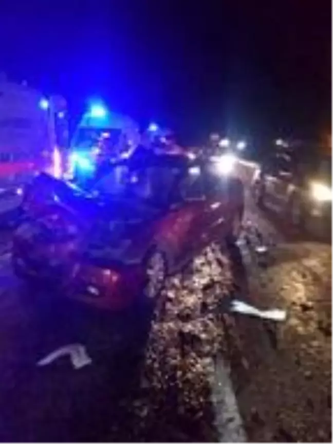 Antalya'da zincirleme kaza: 1 ölü, 2 yaralı