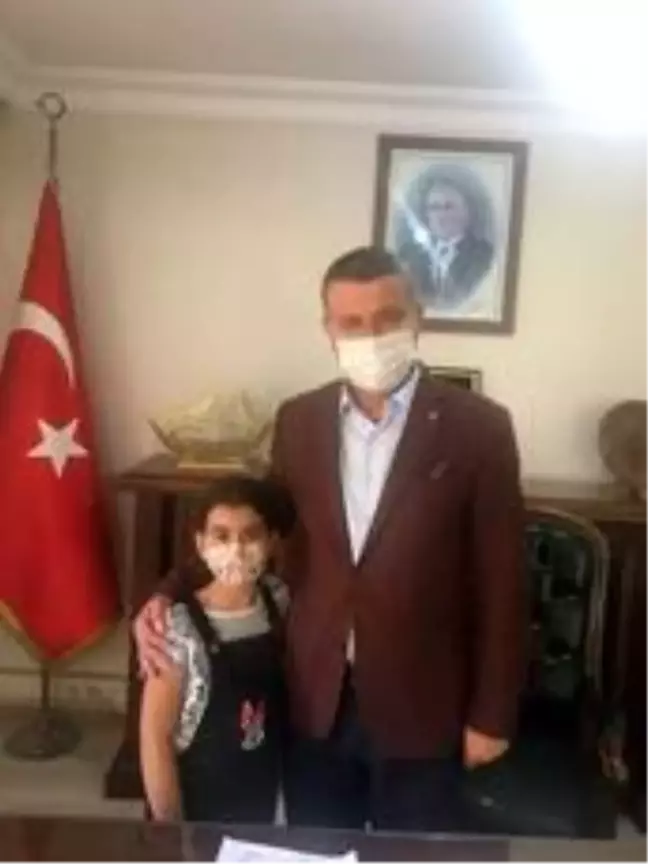 Minik Beril'in park talebine Başkan Çakıcı kayıtsız kalmadı