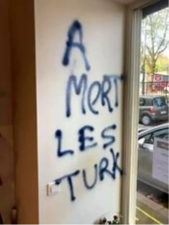 Fransa'da Türklere ait kasap dükkanına bir haftada 2 kez ırkçı saldırı