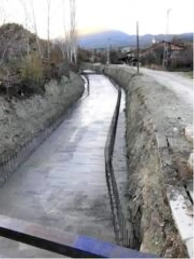 Nallıhan'da yıllardır taşkın korkusu yaşatan dere ıslah ediliyor