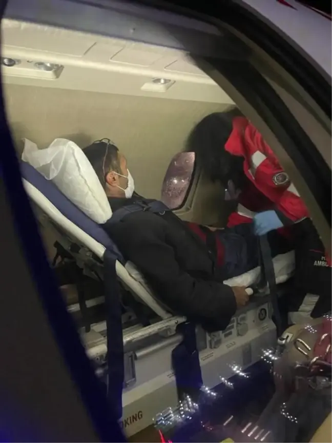 Hazar Denizi'nde rahatsızlanıp, ambulans uçakla alınan TIR şoförü: Ülkem bambaşka