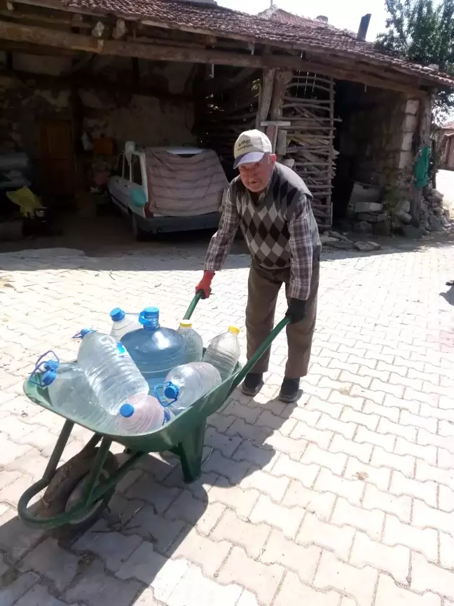 Kozluca köyünde su sıkıntısı