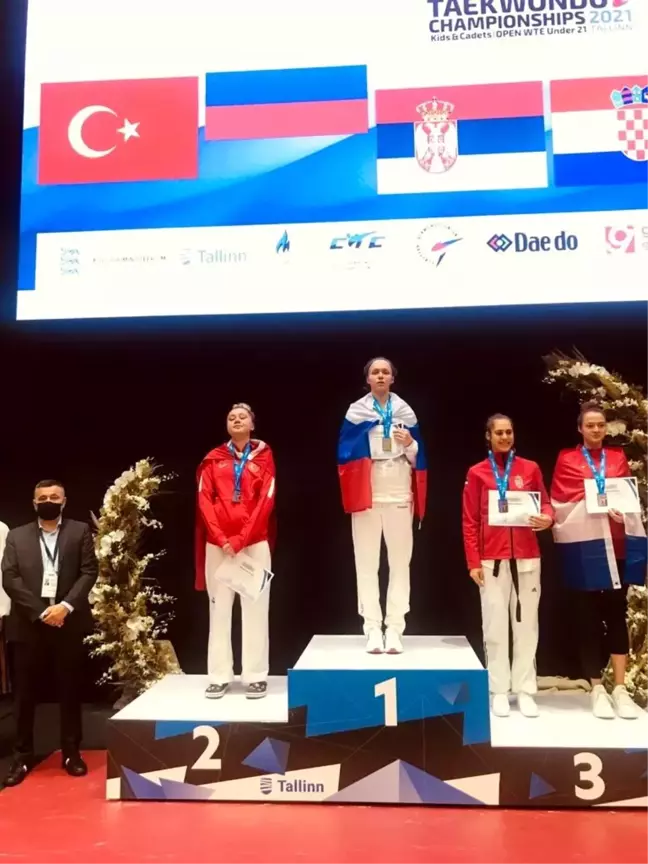 Selçuklu Belediyesporlu İkra Kayır'dan Avrupa Şampiyonası'nda gümüş madalya