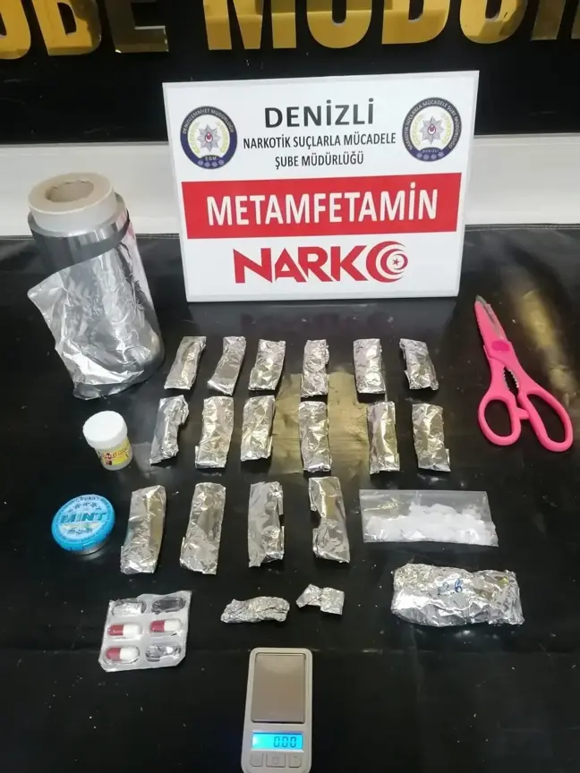 Denizli'deki uyuşturucu operasyonunda 8 kişi tutuklandı