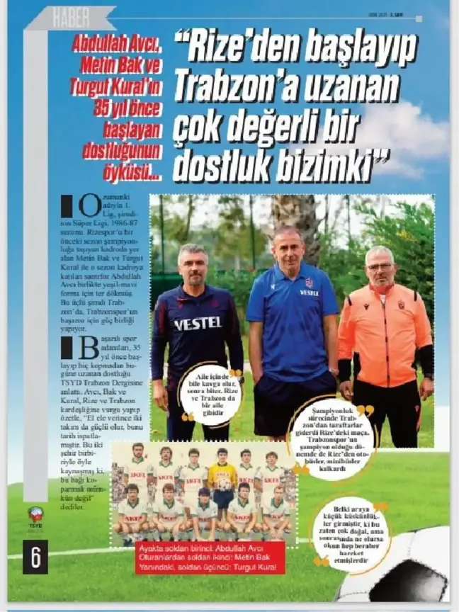 Abdullah Avcı'dan 'Rize ve Trabzon kardeşliği' vurgusu