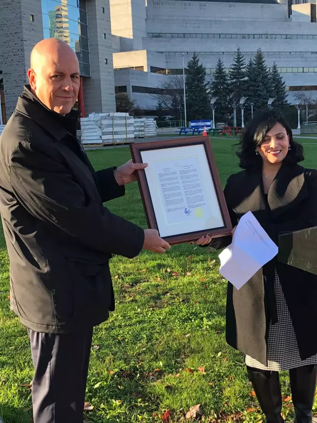 Kanada'da 29 Ekim Cumhuriyet Bayramı kutlandı