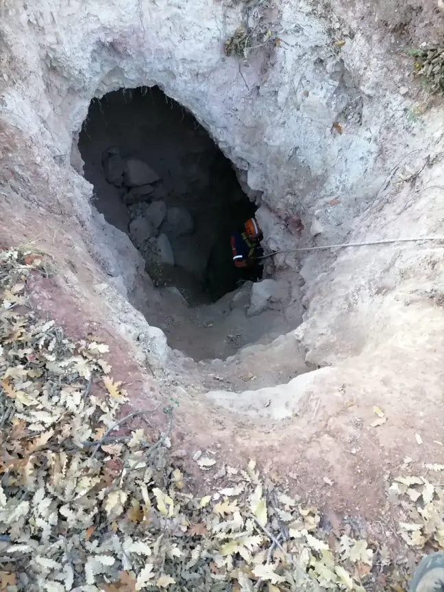 Tokat'ta define için girdiği kuyuda bayılan kişiyi AFAD kurtardı
