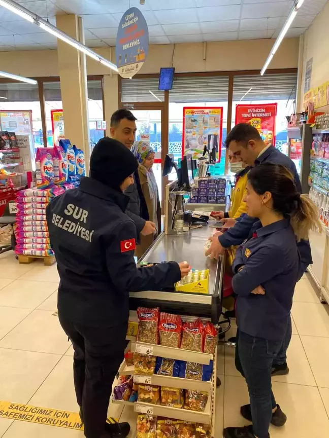 Sur Belediyesinden marketlerde KDV denetimi