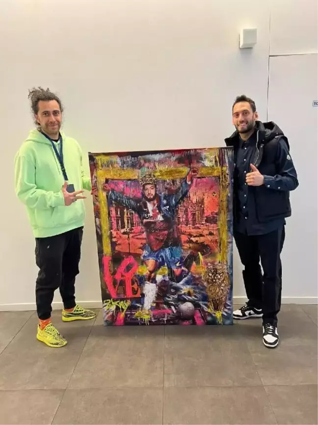 Yılın futbolcusu Hakan Çalhanoğlu'na özel tablo