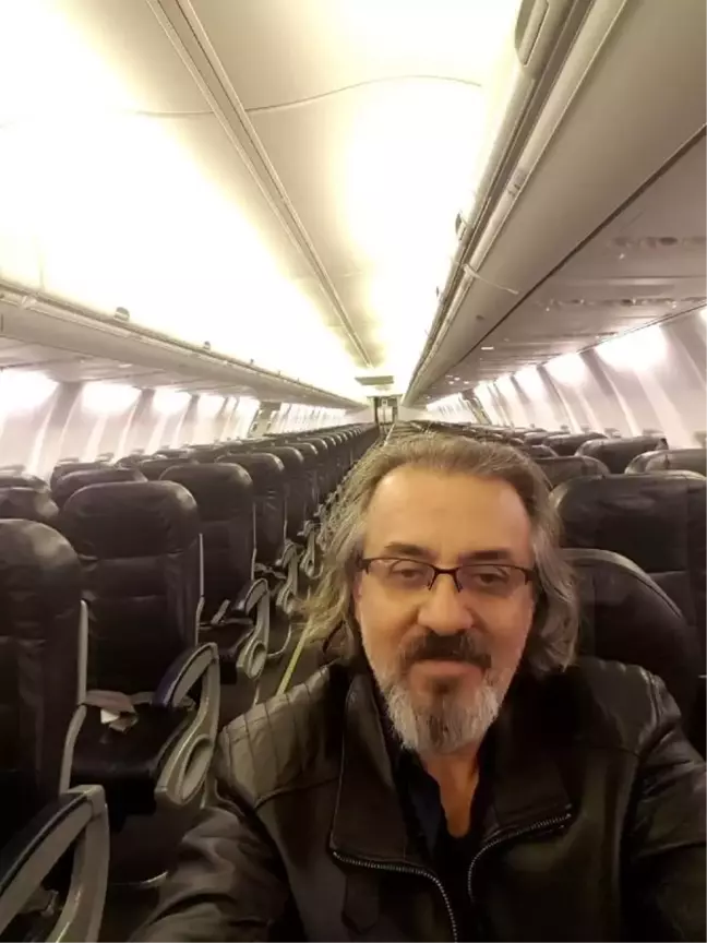 189 kişilik uçakta tek başına uçtu