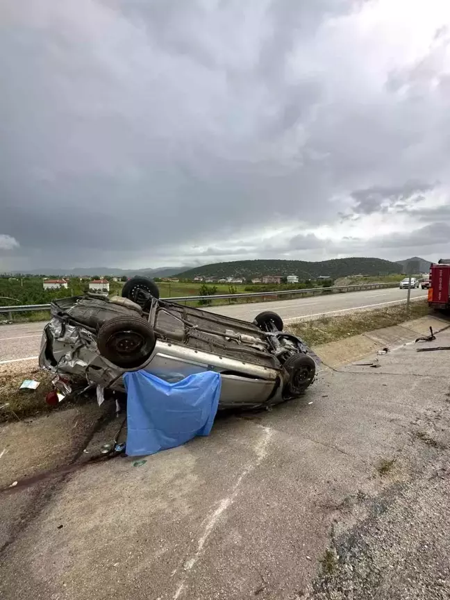 Korkuteli'de trafik kazası: 1 ölü