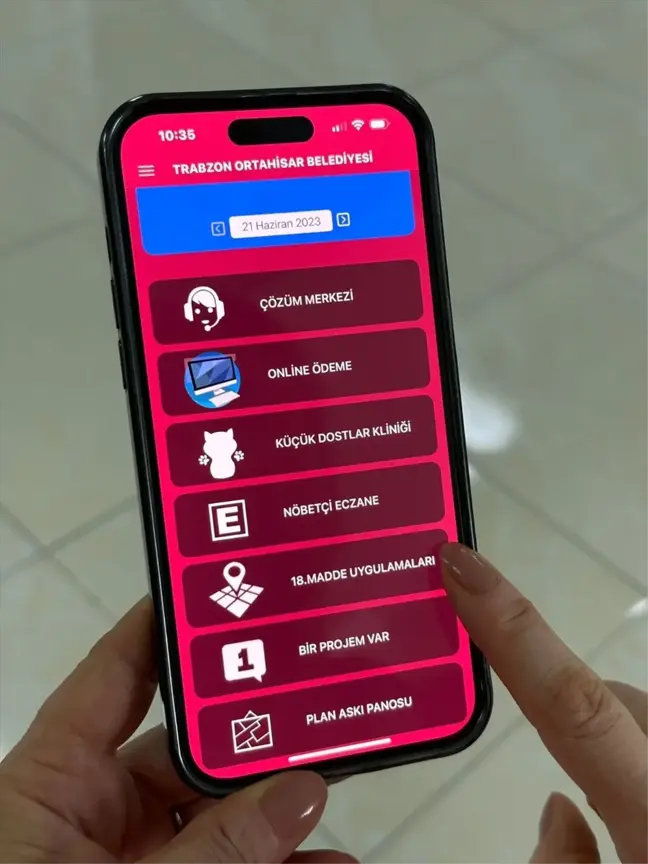 Ortahisar Belediyesi, Mobil Uygulama İle Hizmetlerini Vatandaşlara Sunacak