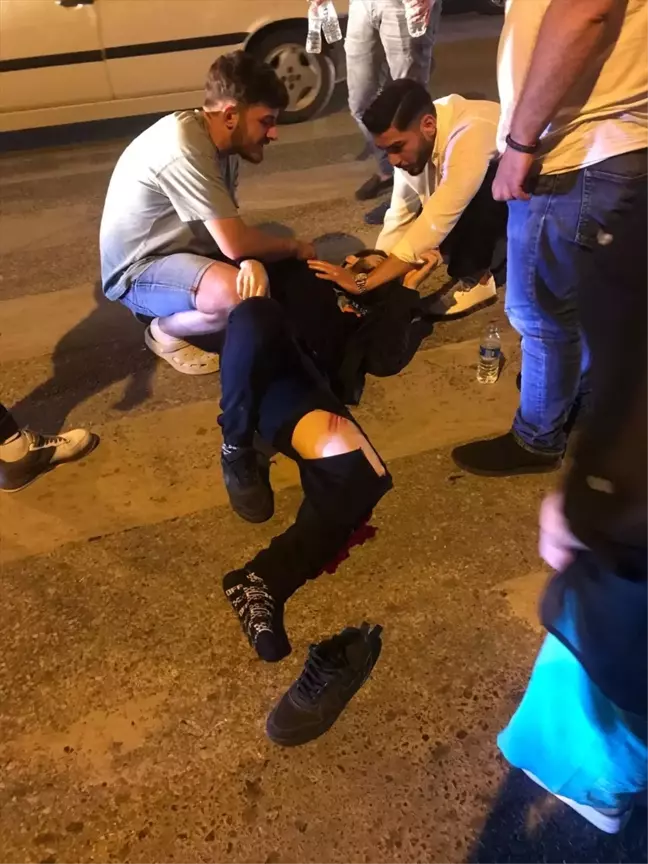 Akyazı'da otomobil ile motosiklet çarpışması: 1 yaralı