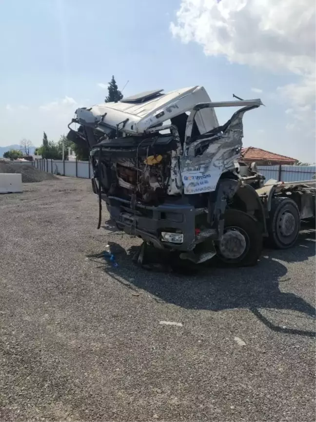 İzmir'de beton mikseri kaza görüntüleri ortaya çıktı