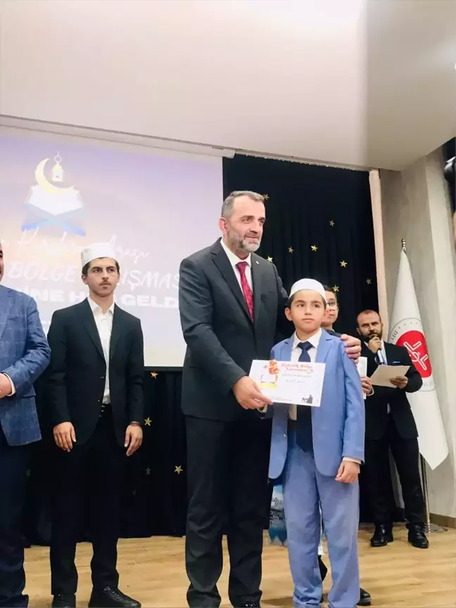 Suluovalı 12 yaşındaki Kamil Arzu, hafızlık yarışmasında Karadeniz Bölge 2'ncisi oldu