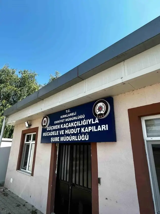 Kırklareli'de 38 kaçak göçmen ve 2 göçmen kaçakçısı yakalandı