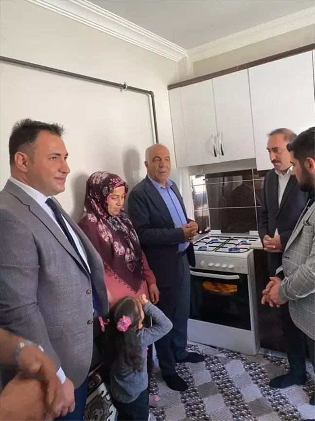 Enerya Erzincan Gaz Dağıtım AŞ, Elmacık köyünde doğal gaz arzını sağladı