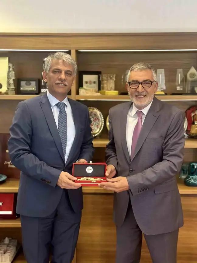 İnönü Belediyesi ve İpekyolu Belediyeleri Turizm ve Kalkınma Birliği Başkanı Kültür ve Turizm Bakan Yardımcısı ile görüştü