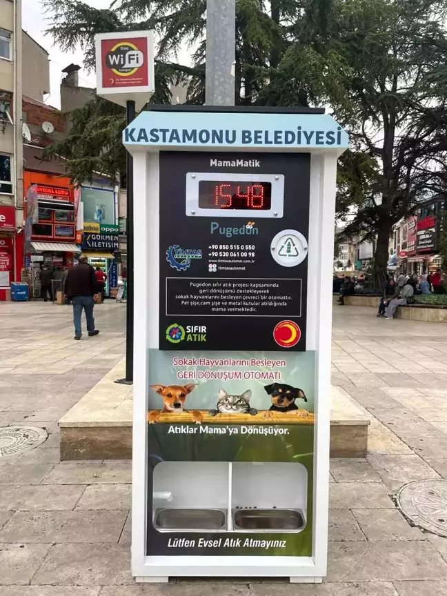 Kastamonu Belediyesi Atık-Matiklerle Geri Dönüşümü Destekliyor