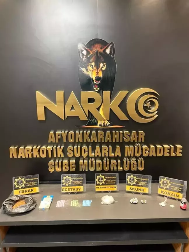 Afyonkarahisar'da Yeni Yıl Öncesi Uyuşturucu Operasyonu