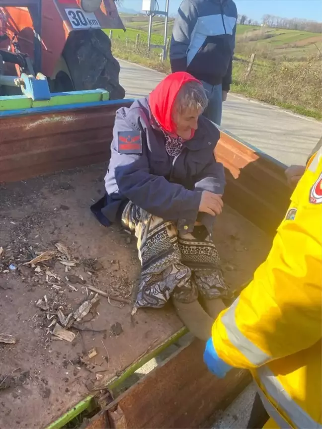 Samsun'da Alzheimer hastası yaşlı kadın jandarma tarafından bulundu