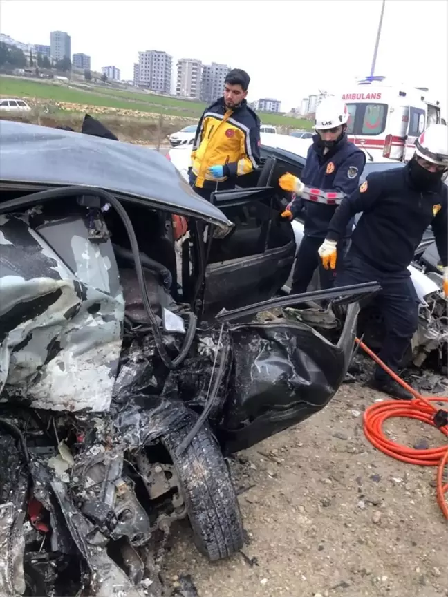 Şanlıurfa'da Otomobil Kazası: 1 Ölü, 2 Yaralı