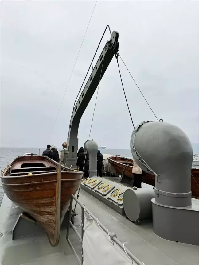 Nusret Mayın Gemisi'nin Çanakkale'deki Seyir Faaliyeti