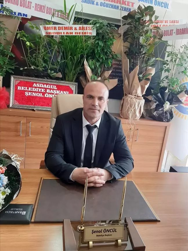 Şenol Öncül, Aşdağul Belde Belediye Başkanlığına seçildi