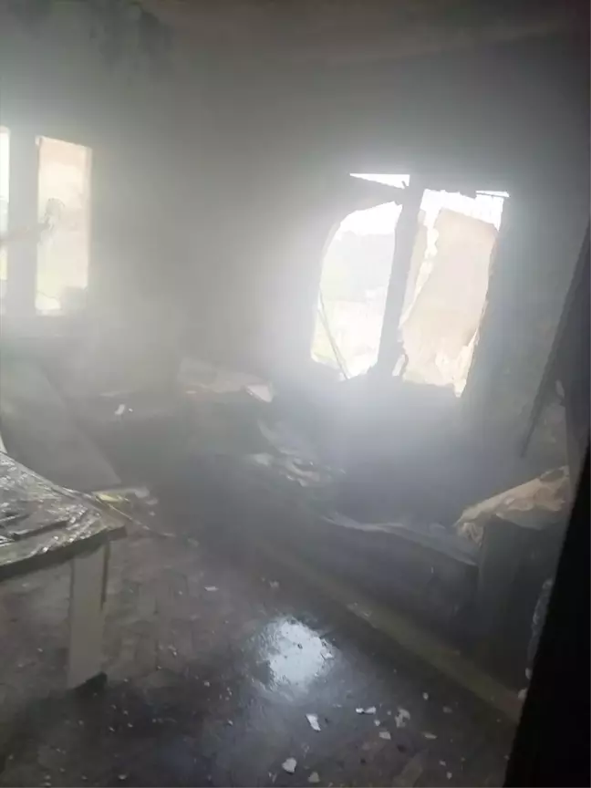 Hatay'ın Belen ilçesinde çıkan yangın sonucu bir kişi hastaneye kaldırıldı