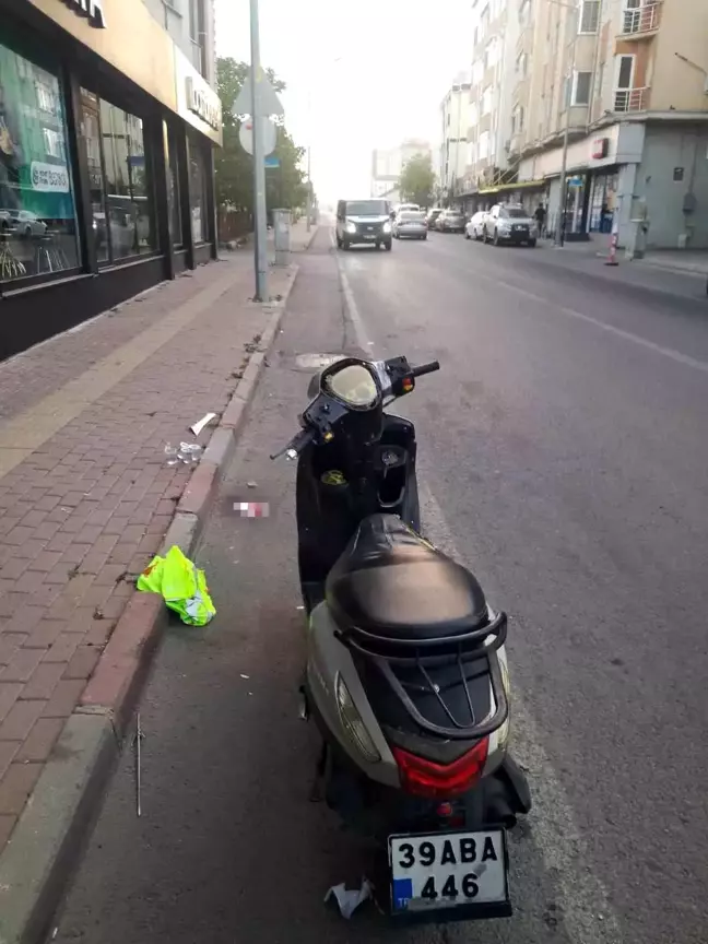 Tekirdağ'da motosiklet kazası: Sürücü ağır yaralandı