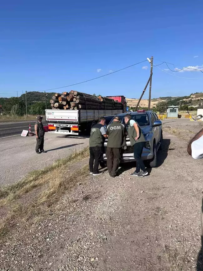 Zonguldak Orman Bölge Müdürlüğü Karabük-Yenice Yolunda Denetimlerini Sürdürüyor