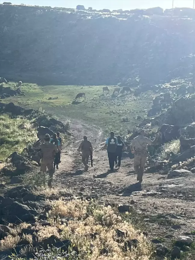 Kars'ın Digor ilçesinde kaybolan kişi için arama çalışması başlatıldı