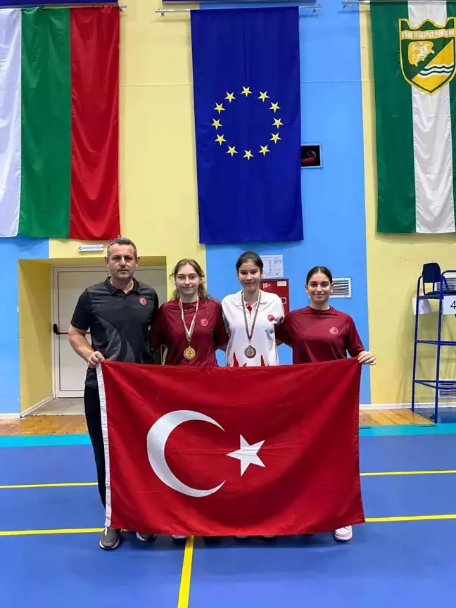 Ergeneli Sinem Yıldız Bulgaristan'da Şampiyon Oldu