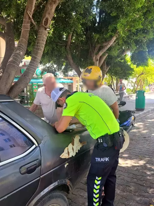 Antalya'da trafik denetiminde 9 bin TL ceza yazıldı