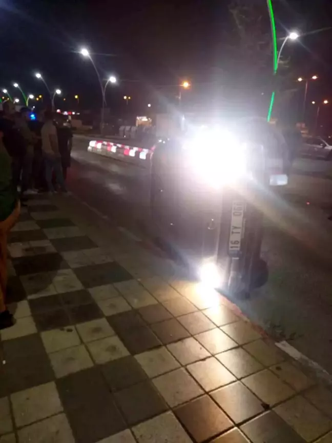 Zonguldak'ta trafik kazası: 1 kişi yaralandı