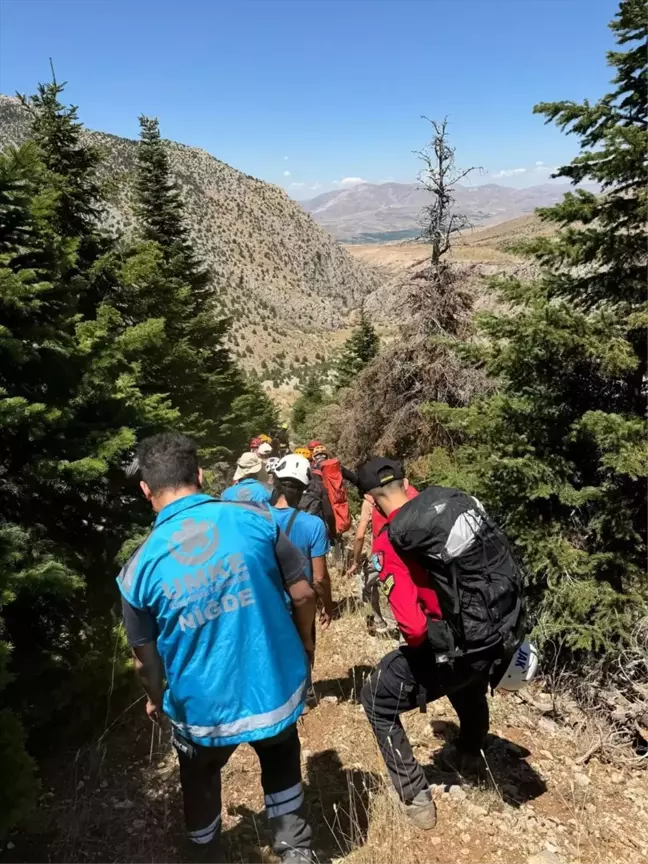 Niğde'de tırmanış yaparken düşen dağcı hayatını kaybetti