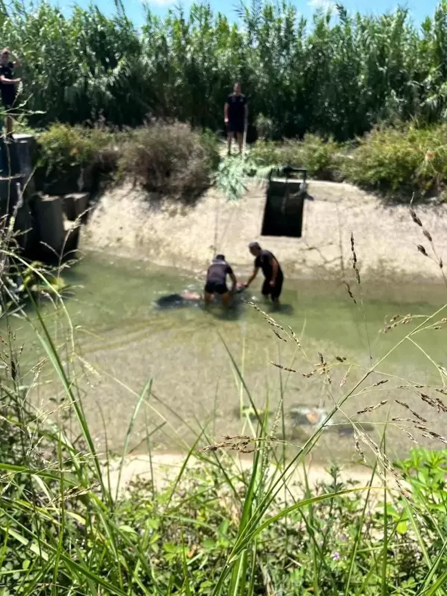 Adana'da sulama kanalında erkek cesedi bulundu