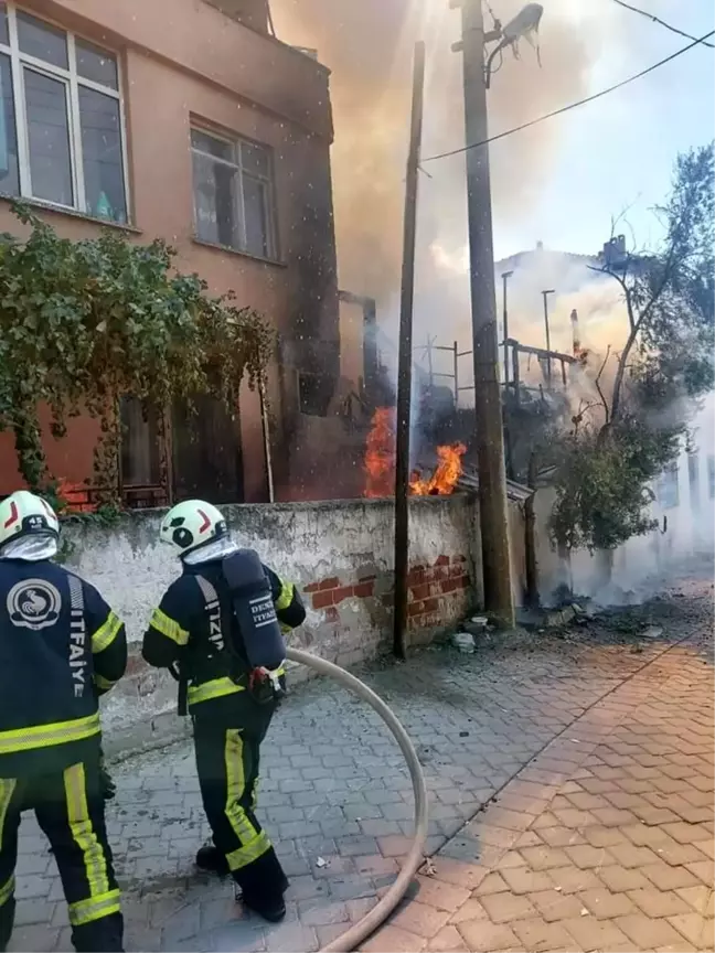 Denizli'de çıkan yangın kontrol altına alındı