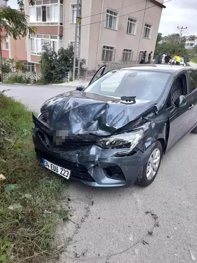 Sinop'ta trafik kazasında 1 kişi yaralandı