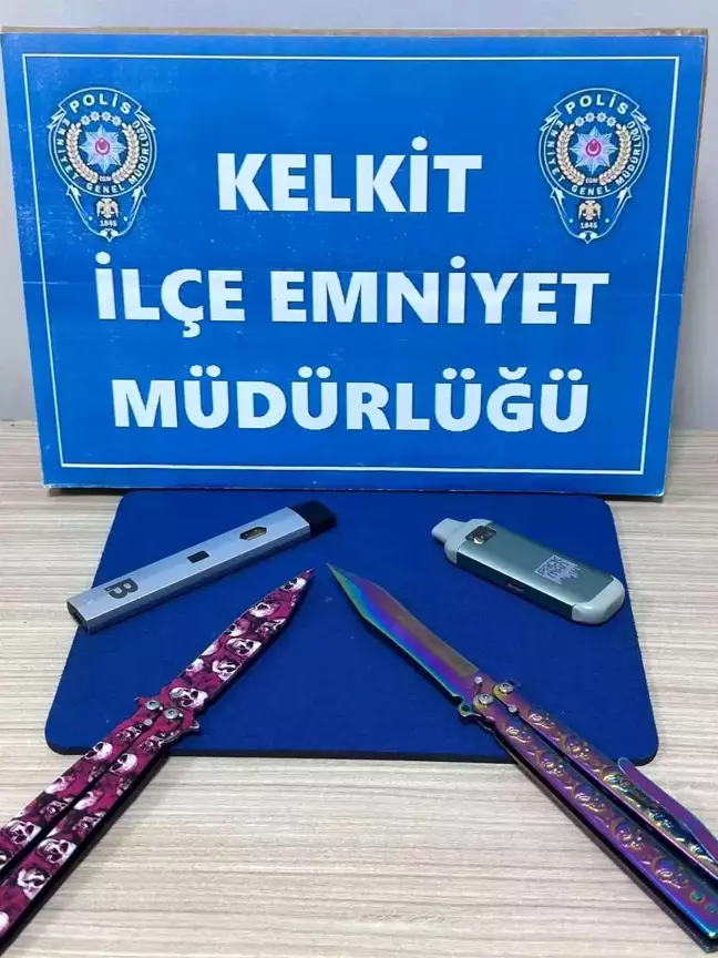 Gümüşhane'de Likit Esrar Operasyonu