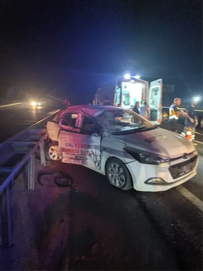 Balıkesir İvrindi'de Zincirleme Trafik Kazası: 1 Ölü, 1 Yaralı