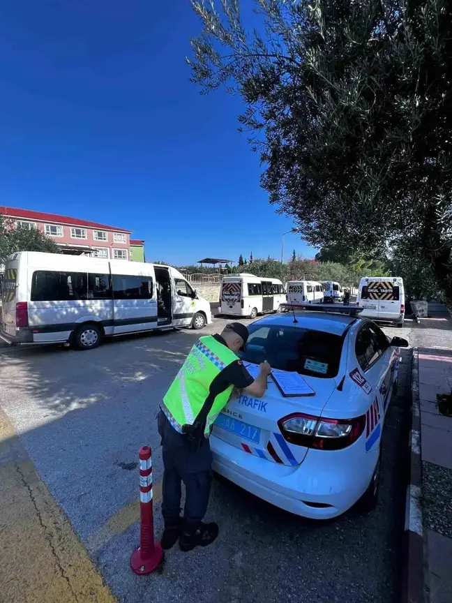 Aydın'da okul servislerine denetim