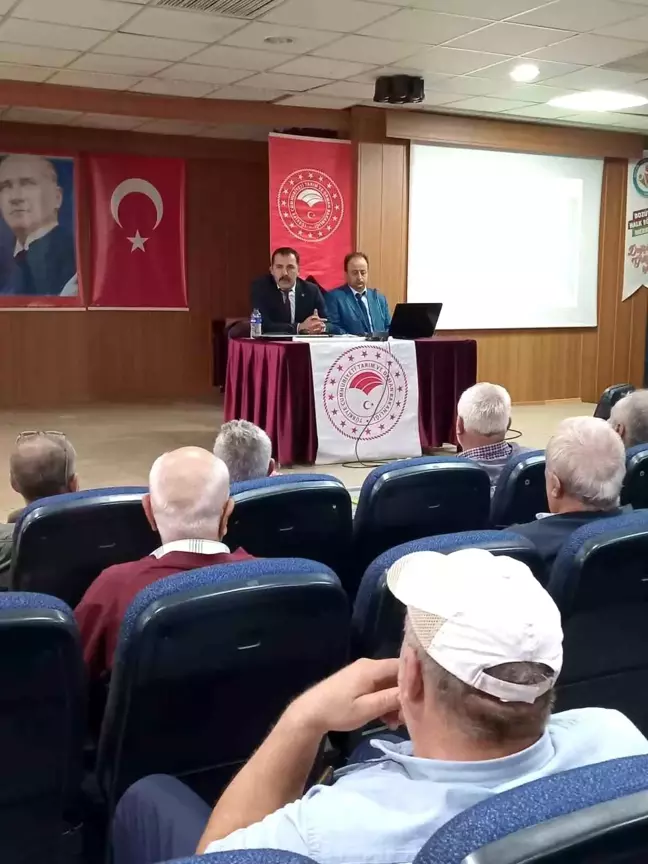 Bozüyük'te Tarım ve Orman Müdürlüğü'nden Bilgilendirme Toplantısı