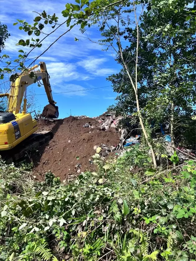 Rize Pazar Belediyesi'ne Çöp Döktüğü İçin Cezai İşlem