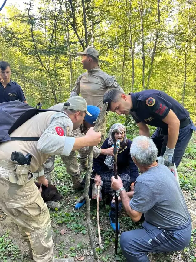 Kayıp Yaşlı Kadın Ormanda Bulundu