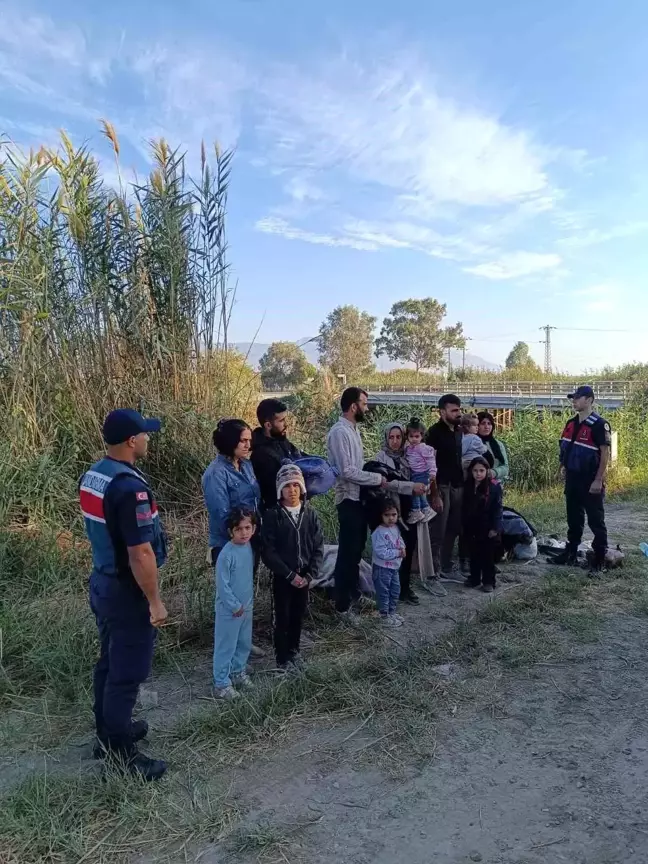 Aydın'da 13 Düzensiz Göçmen Yakalandı